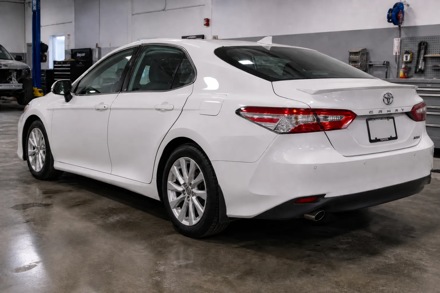2021 Toyota Camry after repair at Loretto Auto Body